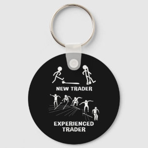 Investor Experienced Trader Key Ring