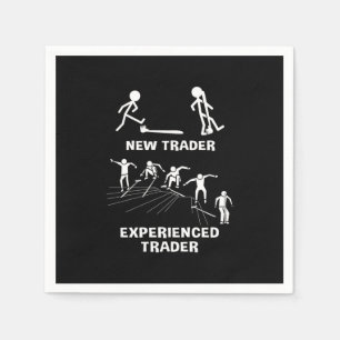 Investor Experienced Trader Napkin