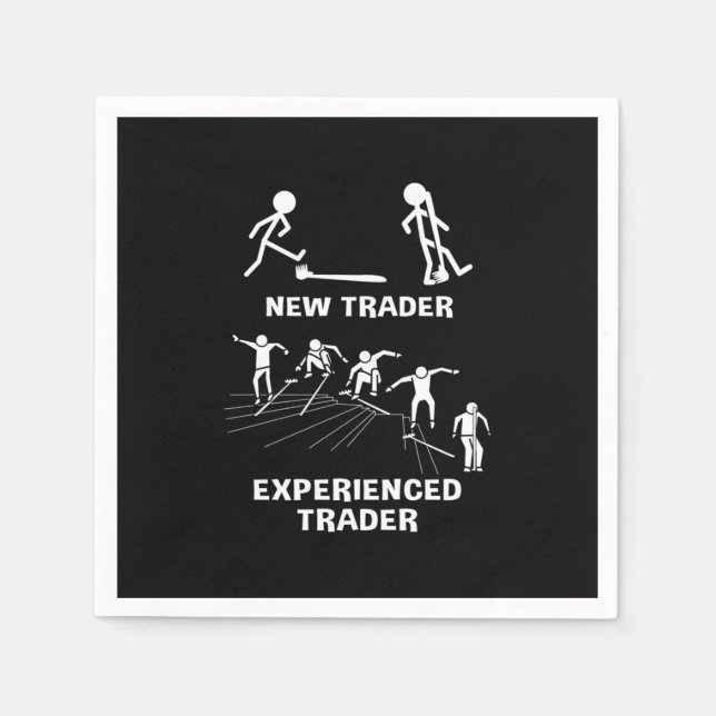 Investor Experienced Trader Napkin (Front)