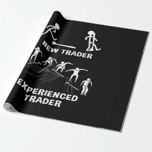 Investor Experienced Trader Wrapping Paper