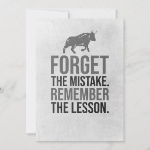 Investor Forget The Mistake Invitation