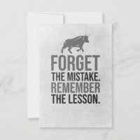 Investor Forget The Mistake