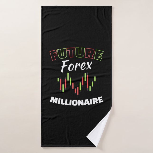 Investor Future Forex Millionaire Bath Towel (Bath Towel)