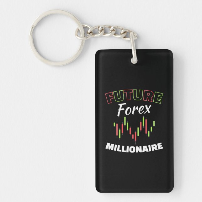 Investor Future Forex Millionaire Key Ring (Front)