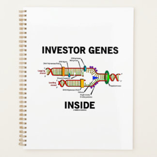 Investor Genes Inside DNA Replication Geek Humor Planner