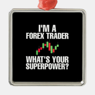 Investor I Am A Forex Trader Metal Tree Decoration