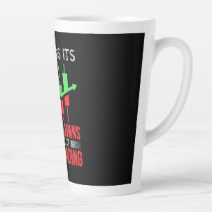 Investor I Call It Day Trading Latte Mug
