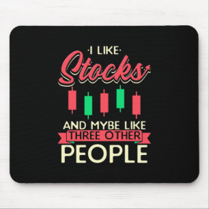 Investor I Like Stocks Mouse Mat