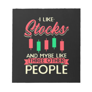 Investor I Like Stocks Notepad