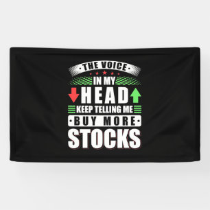 Investor In My Head Buy More Stocks Banner