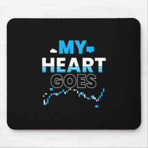 Investor My Heart Goes Chart Mouse Mat