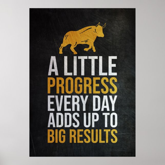 Investor Progress Big Results Poster (Front)