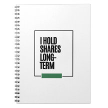Investor Spiral Notebook – Notebook for Investors