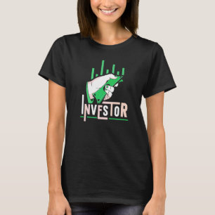 Investor Stocks Invest Investing Shareholder T-Shirt