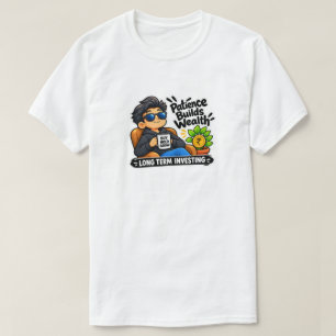 investor T-Shirt - Cool Investor Long-Term