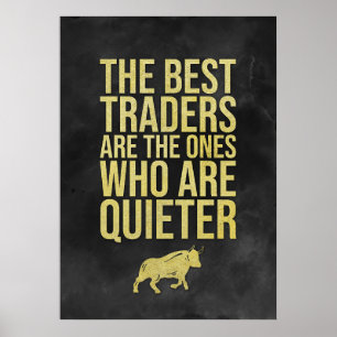 Investor The Best Traders Poster