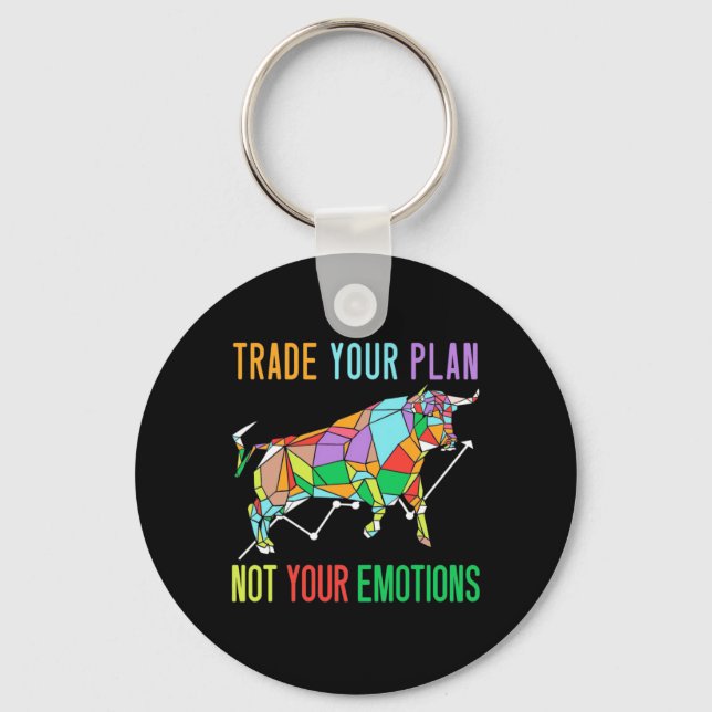 Investor Trade Your Plan Key Ring (Front)