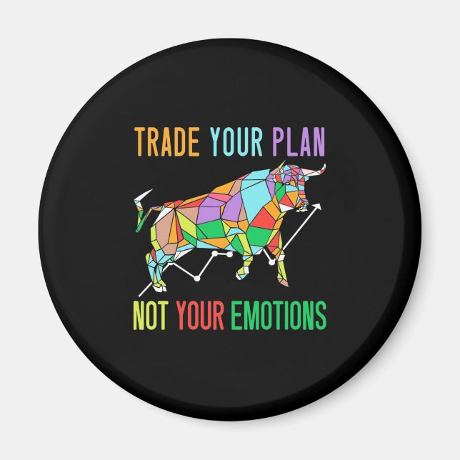 Investor Trade Your Plan Magnet (Front)