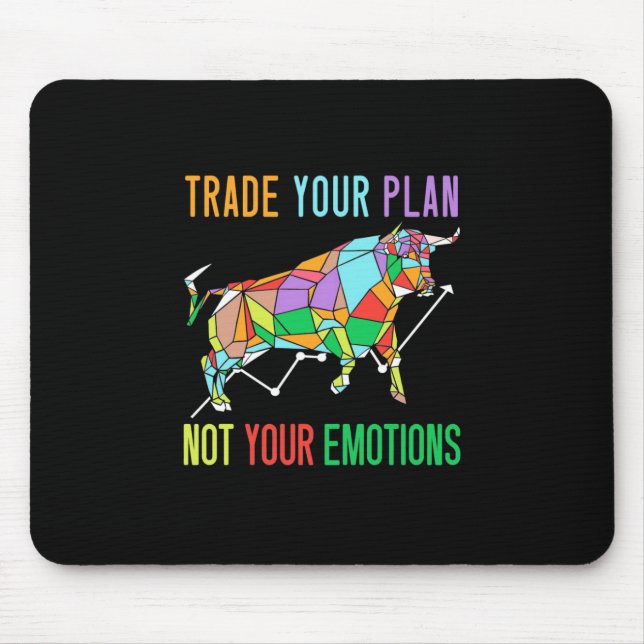 Investor Trade Your Plan Mouse Mat (Front)