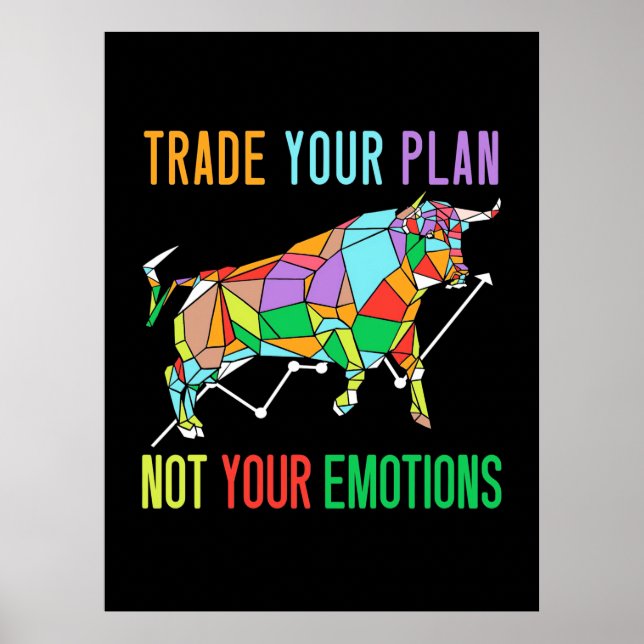Investor Trade Your Plan Poster (Front)