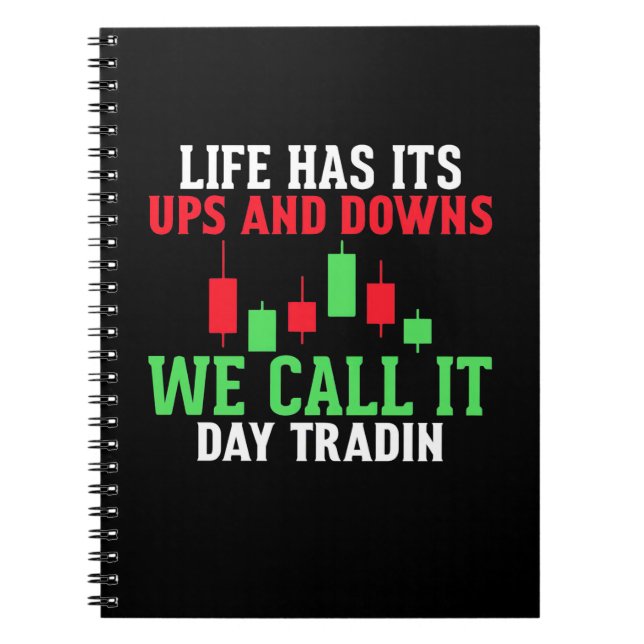 Investor We Call It Day Trading Notebook (Front)