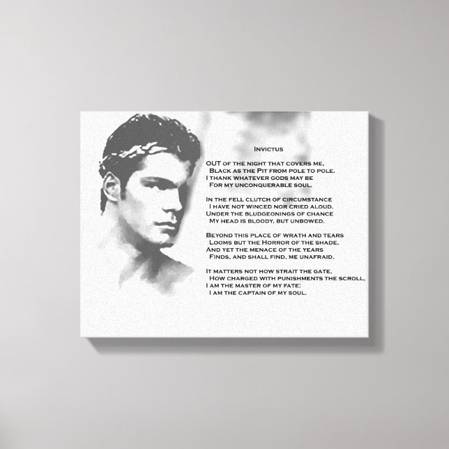 Invictus Canvas Print (Front)