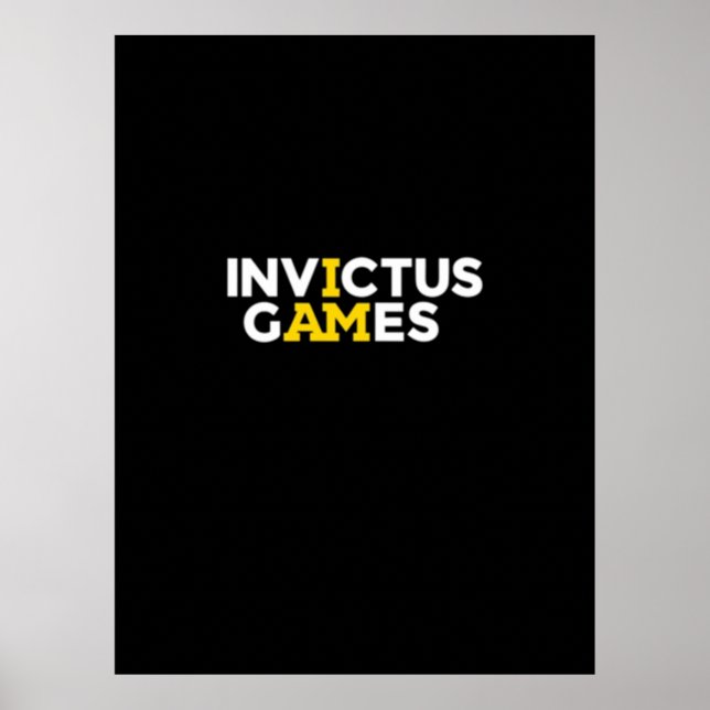 Invictus Games Merchandise 32 Poster (Front)