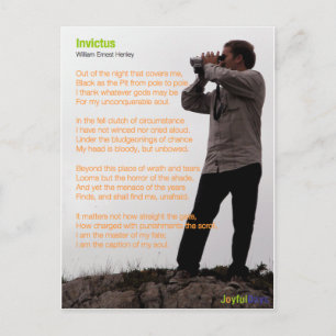 Invictus Postcard