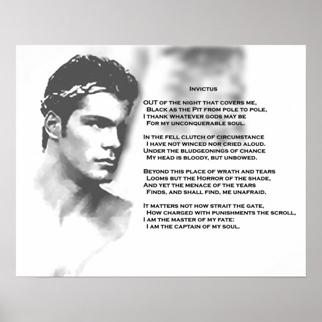 Invictus Poster (Front)