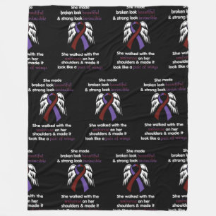 INVINCIBLE...Arachnoiditis Fleece Blanket