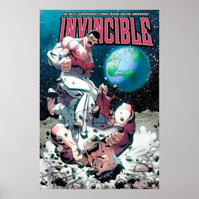 invincible comic man poster (Front)