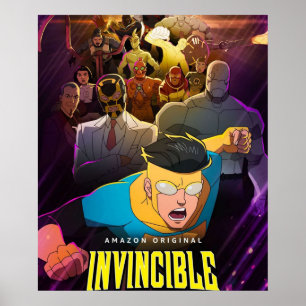 Invincible comics  original comic poster