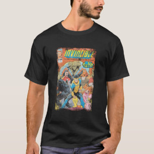 Invincible Distressed Cover - Homage T-Shirt
