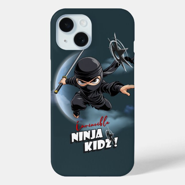 Invincible Ninja Kidz |  Case-Mate iPhone Case (Back)