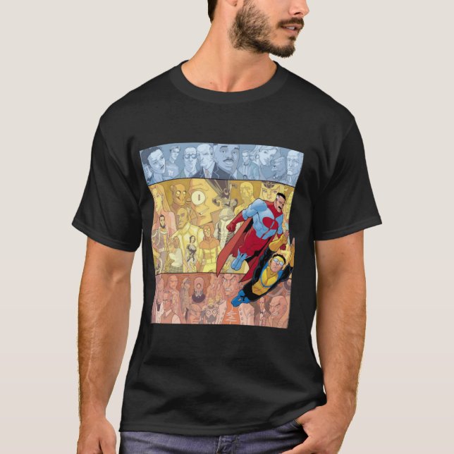 invincible omniman Active gift T-Shirt (Front)