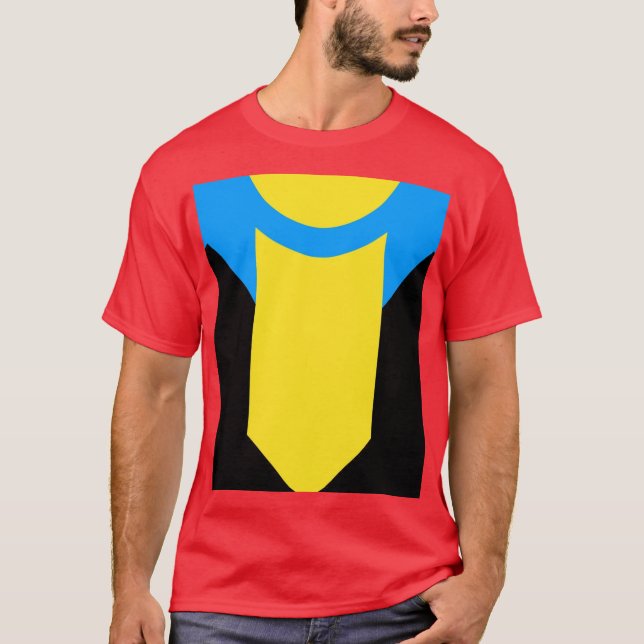 Invincible Suit funny girl T-Shirt (Front)