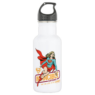 Invincible Supergirl Retro Graphic 532 Ml Water Bottle