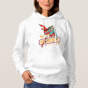 Invincible Supergirl Retro Graphic Hoodie