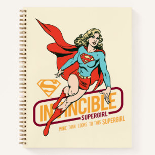 Invincible Supergirl Retro Graphic Notebook