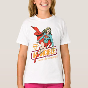 Invincible Supergirl Retro Graphic T-Shirt