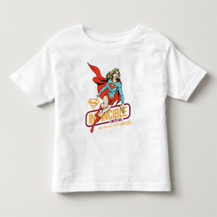 Invincible Supergirl Retro Graphic Toddler T-Shirt