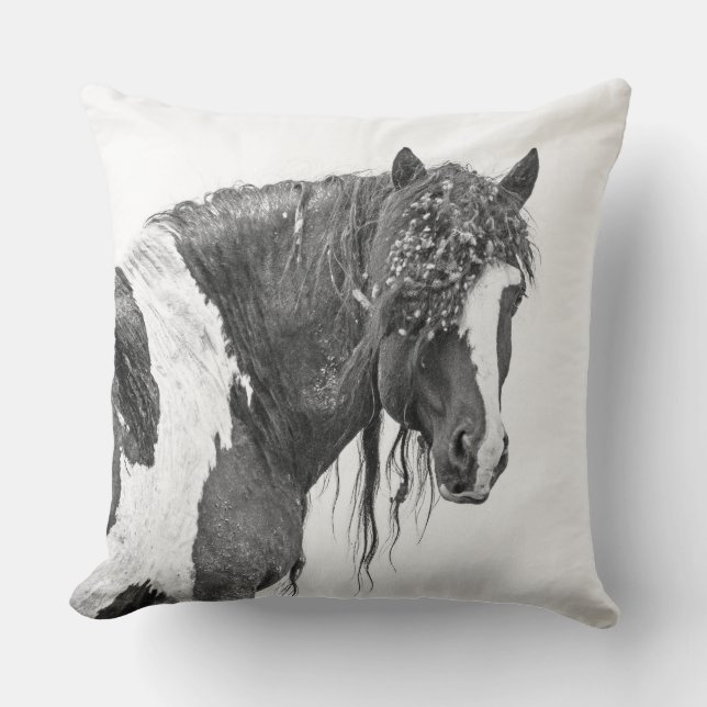 "Invincible" Throw Pillow (Front)