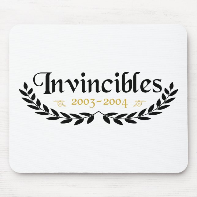 Invincibles Arsenal Mouse Mat (Front)