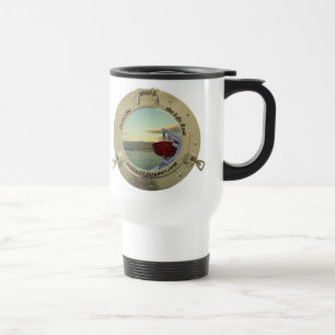 Invinvcible log travel mug