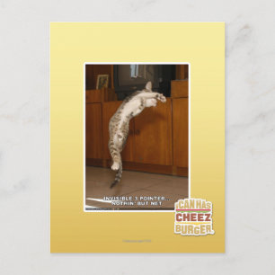 Invisible 3 Pointer Postcard