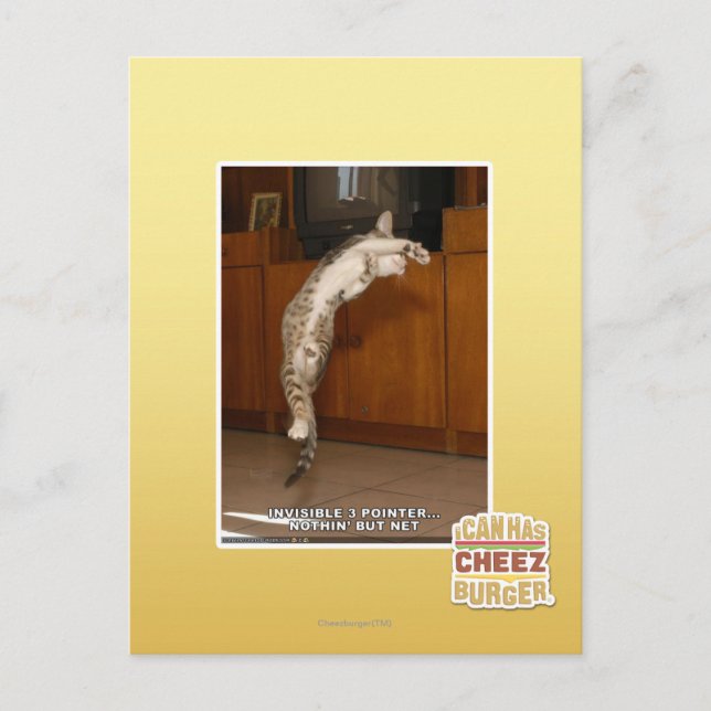 Invisible 3 Pointer Postcard (Front)