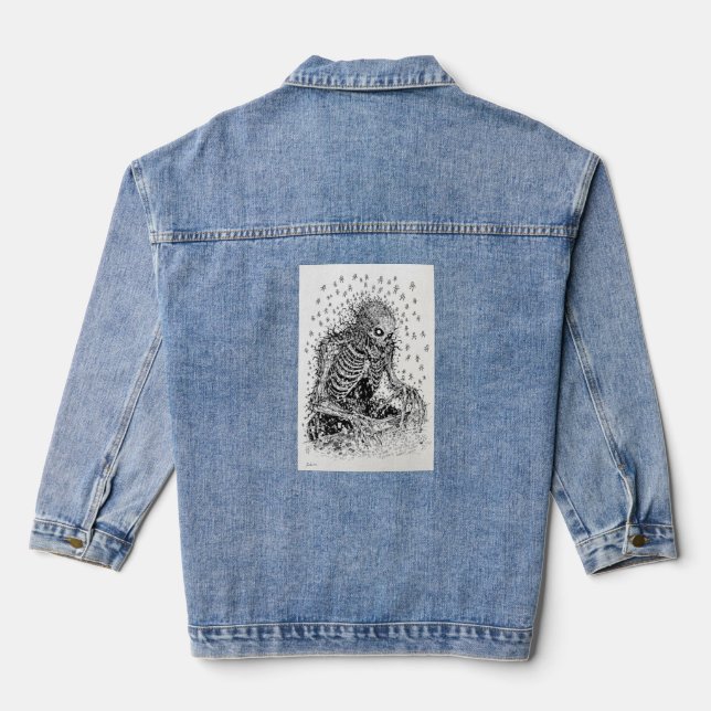 Invisible After Everything Denim Jacket (Back)