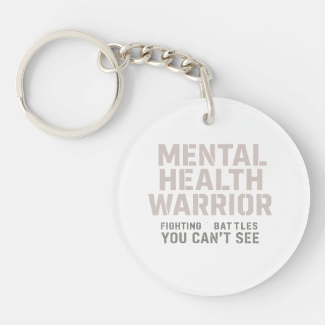  Invisible Battles, Inner Strength Key Ring (Front)