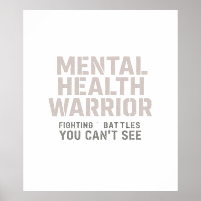  Invisible Battles, Inner Strength Poster (Front)