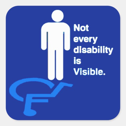Image of Invisible Disability Stickers